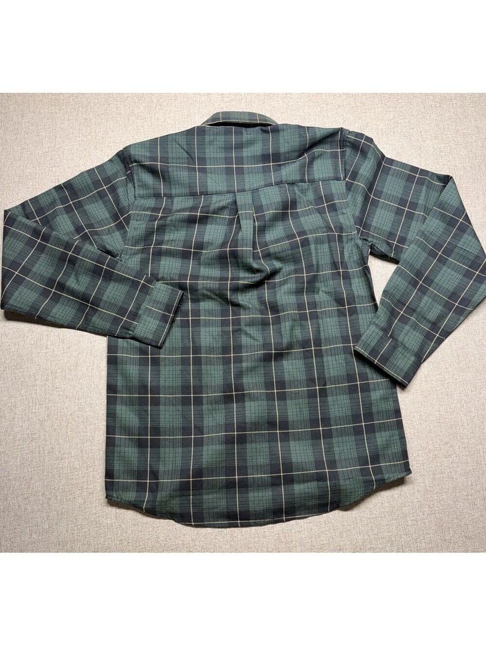 Dixxon Flannel Company The Ornament Men's Flannel Shirt Green Plaid Small NWT